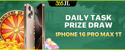 Daily Lucky Spin iPhone 16 Pro promotional banner
